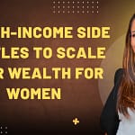 A laptop on a desk showing a list of 10 legit side hustles to earn more money in 2026, featuring icons for freelancing, social media management, and blogging.