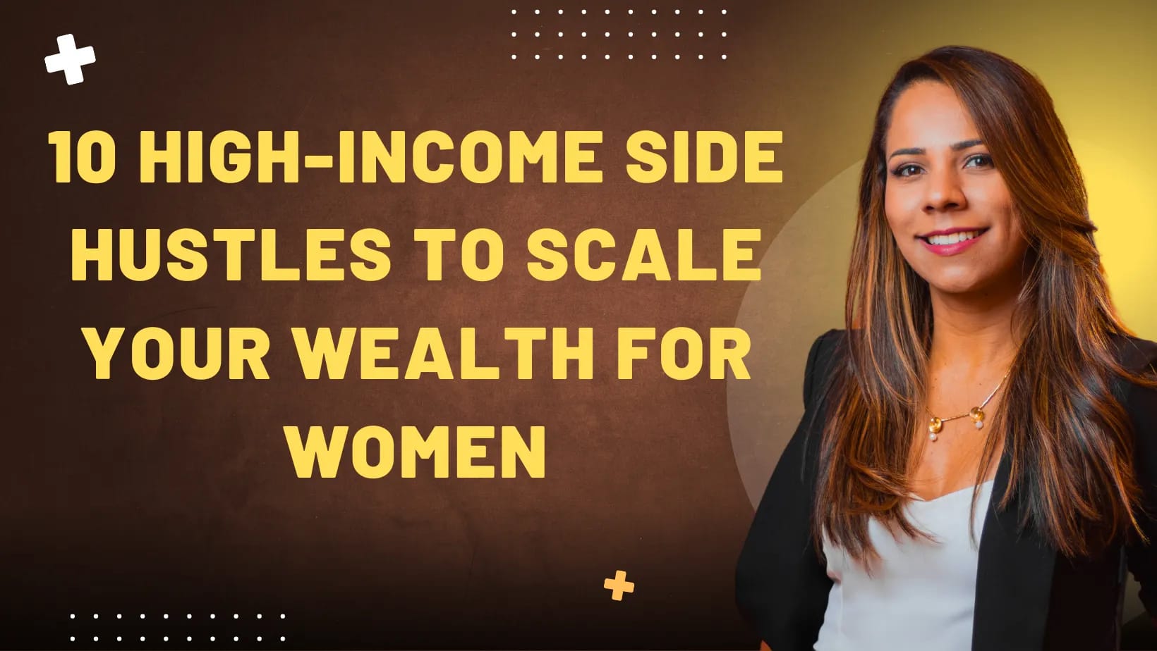 A laptop on a desk showing a list of 10 legit side hustles to earn more money in 2026, featuring icons for freelancing, social media management, and blogging.